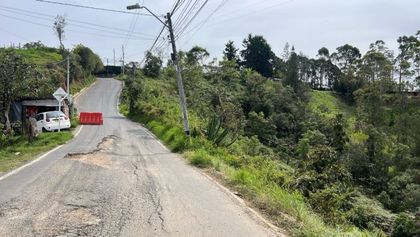 Imagen de  Vía Abreíto en Rionegro tendrá cierre total por intervención en punto crítico