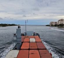 Buque viaja con ayuda humanitaria a Buenaventura