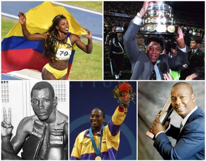 Los afrocolombianos más representativos de nuestra historia deportiva