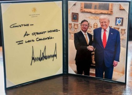 Imagen de  Concluye la reunión de Trump y Petro tras dos horas en la Casa Blanca