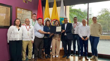 Imagen de  Alcaldía de Guarne firmó convenio con la UPB para facilitar legalización de 400 viviendas