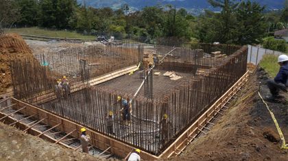 Imagen de  La Ceja celebra un nuevo hito en la construcción de la PTAP La Uchuval