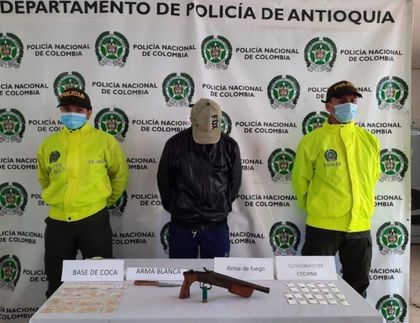 Imagen de Capturado alias “Cuchillo”, sindicado de agredir con arma blanca a varias personas en La Ceja