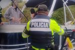 Imagen de Cinco turistas a la deriva en el embalse de Guatapé fueron rescatados mediante la Línea 123