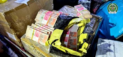 Imagen de  En video: incautaron 60 millones de pesos en billetes falsos en El Santuario