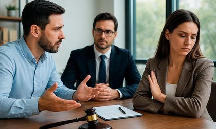 Se quiere divorciar, pero exige quedarse con todo