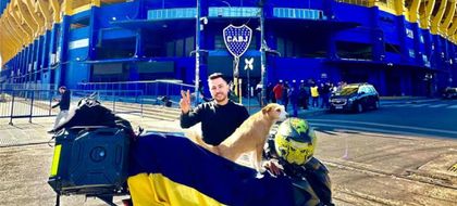 Imagen de  Joven rionegrero y su perrita Frula recorrieron Sudamérica en moto: visitaron 13 países