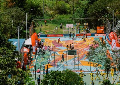 Imagen de  Rionegro renovó la placa deportiva de La Inmaculada