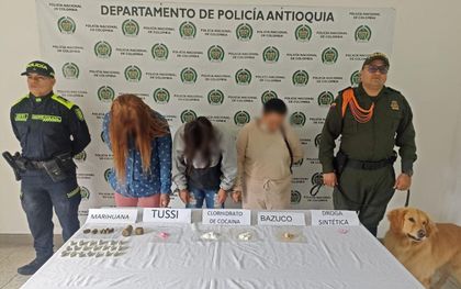 Imagen de Tres mujeres fueron capturadas tras intentar ingresar drogas a la cárcel de Sonsón