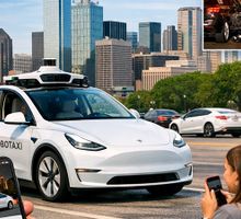 Tesla lanza robotaxis en Dallas y Houston