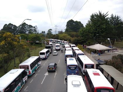 Imagen de #LoÚltimo: Así transcurre el paro de transportadores en Rionegro
