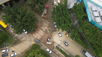 Imagen de  Fueron necesarios más de 300 funcionarios para atender emergencias por lluvias en Medellín, 4 quebradas se desbordaron