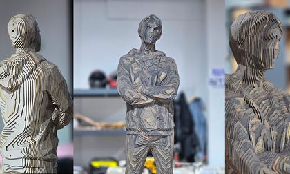 Escultor convierte el bagazo de caña en arte: Christian Albarracín inicia una nueva etapa de investigación escultórica
