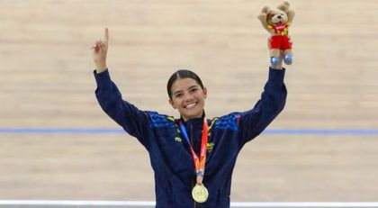 Imagen de  La carmelitana Lina Marcela Hernández ganó bronce en el ómnium femenino de los Juegos Centroamericanos