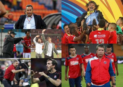 Lo mejor de la década: los entrenadores de Independiente Medellín