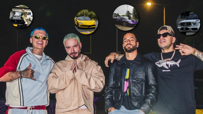 Imagen de  Maluma, J Balvin, Ryan Castro y Blessd descrestaron con sus carros en Llanogrande: ¿cuánto cuesta cada uno?