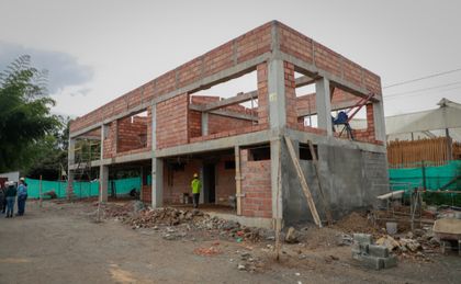 Imagen de Obras del Centro de Agronegocios Ganadero de La Ceja avanzan en más del 50 %