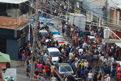 Imagen de  Suben a 132 los muertos en operación policial más letal de la historia de Río de Janeiro