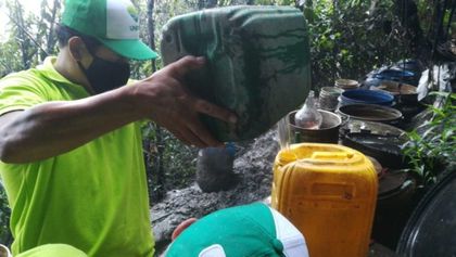 Imagen de  En Guarne desarticulan dos alambiques donde elaboraban licor falsificado