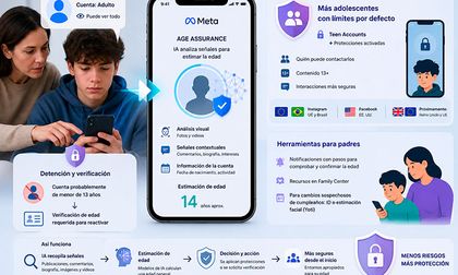 Meta usa IA para ubicar y proteger a adolescentes online