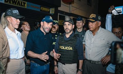 De la Espriella encabezó operativo de seguridad en Cali: capturas, incautaciones y recuperación del centro