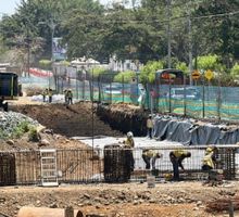 Avanza vía Cañasgordas pese a dificultades
