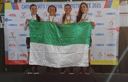 Imagen de  Ciclistas del Oriente ganaron medalla de oro en el Campeonato Nacional de Pista