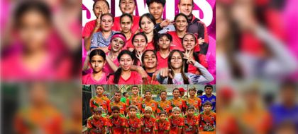 Imagen de Arauca FC de Arauca y Future Soccer de Bogotá, los equipos campeones del torneo Baby Futbol en Medellín