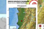 Imagen de Cuatro sismos superiores a magnitud 4 sacudieron el Chocó en poco más de una hora