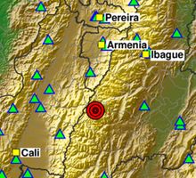 Sigue actividad sísmica en el Tolima