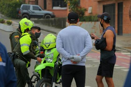 Imagen de  35 capturas y 2.873 comparendos, balance del Aislamiento en Rionegro