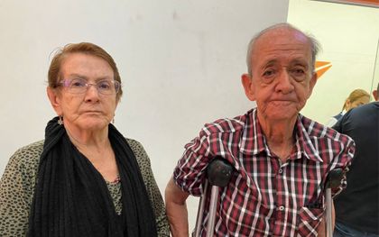 Imagen de Julio y Josefina iban para Santa Marta a celebrar 64 años de casados; Ultra Air no les cumplió