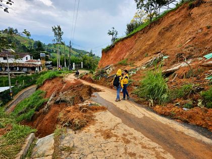 Imagen de  Temporada de lluvias en Medellín: ascendió a más de 1 100 la cifra de personas afectadas