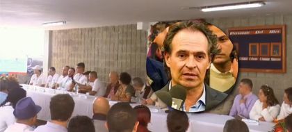 Imagen de  Mesa de Paz Urbana señaló de “insubordinado” a Fico y denunció presencia del Tren de Aragua en Medellín