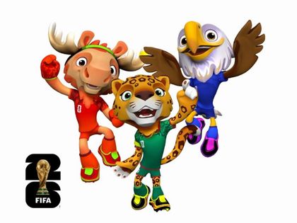 Imagen de  La FIFA presenta a Maple, Zayu y Clutch, las mascotas oficiales del Mundial 2026
