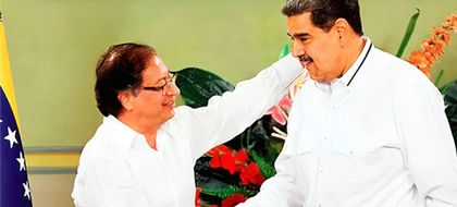 Imagen de Gustavo Petro pide a Maduro “permitir que las elecciones terminen en paz con escrutinio transparente”