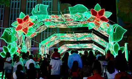 El alumbrado navideño de Cali estará encendido hasta el 31 de diciembre