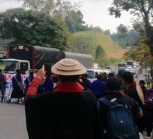 Nuevo bloqueo de la vía Panamericana entre Cali y Popayán