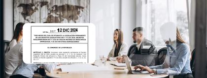 Imagen de  Nuevo marco para la insolvencia empresarial en Colombia: fue sancionada la Ley 2437 de 2024