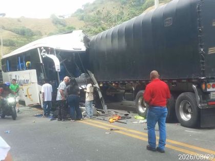 Imagen de  Identifican a las víctimas mortales del grave accidente en la vía Medellín-Manizales
