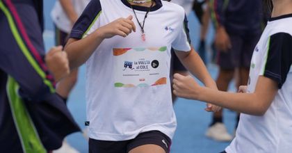 Carrera solidaria moviliza a los colegios contra la leucemia infantil