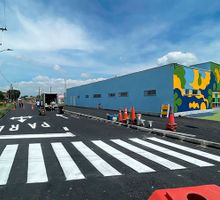 Intensifican demarcación vial en Palmira: intervienen calles y priorizan zonas escolares