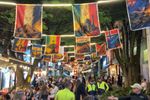 Imagen de En Provenza se vive el Mundial con arte urbano y pantallas