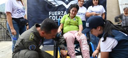 Imagen de  Fuerza Aérea benefició a 330 habitantes de Cocorná con jornada médico – humanitaria
