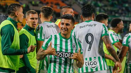 Imagen de El unitense Yeison Guzmán clasificó a la final de la Copa Betplay con Atlético Nacional