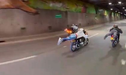 Movilidad anuncia medidas tras video de piruetas en el túnel mundialista que circula en redes sociales