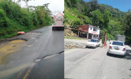 Imagen de En julio quedarán tapados todos los huecos de la vía El Santuario-Caño Alegre