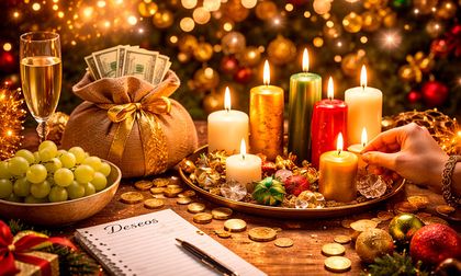 Rituales del 31 de diciembre para atraer buena suerte y prosperidad en el año nuevo