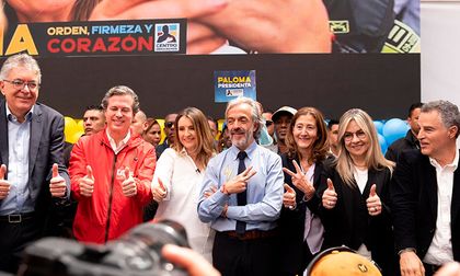 Tres candidatos presidenciales declinaron para adherir a la campaña de Paloma Valencia