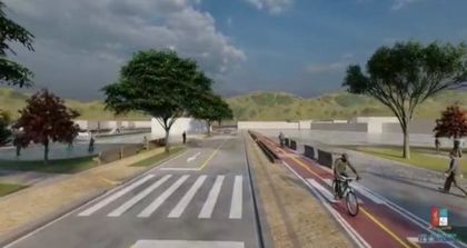 Imagen de  Inicia la segunda etapa del proyecto «Vía Intermedia y Parques del Río» en El Santuario